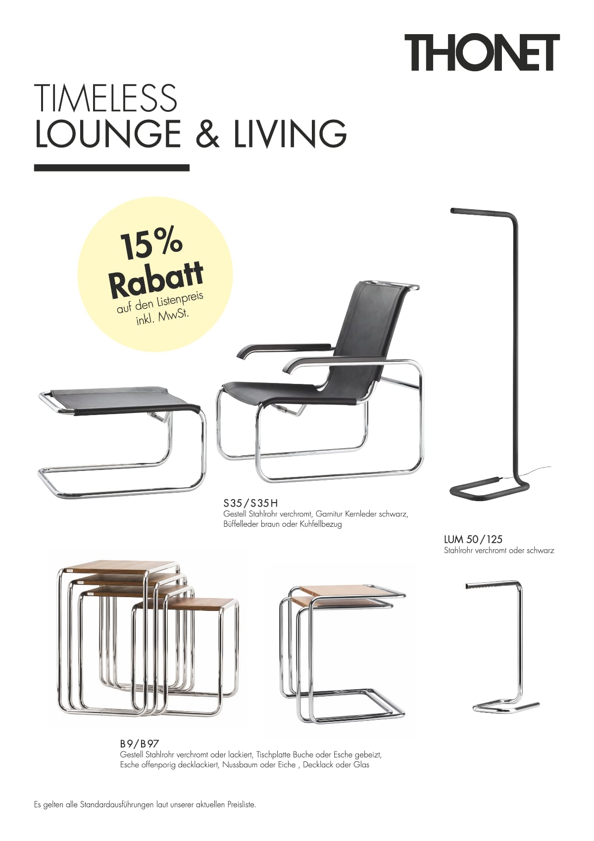 BE. THONET Timeless Lounge & Living
